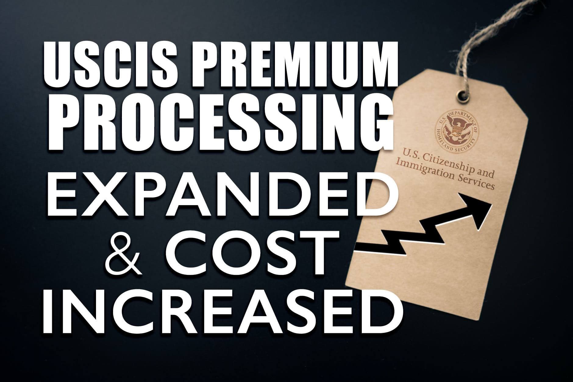 USCIS Premium Processing Expanded & Cost Increased